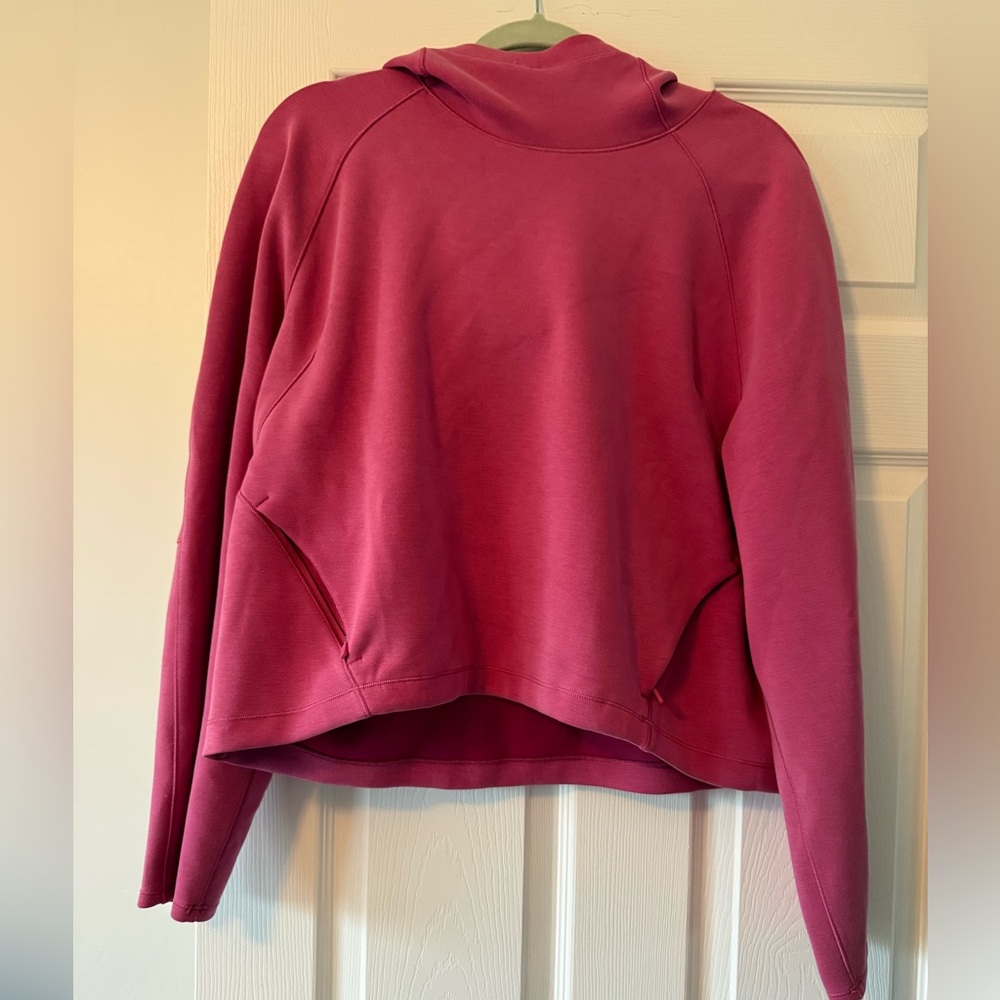 Lululemon AirWrap Modal Pullover Hoodie in Pink Lychee - Picture 7 of 8